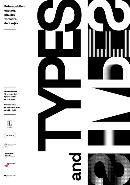 Types and Shapes. Retrospektivní výstava plakátů Tomasze Jedrzejka